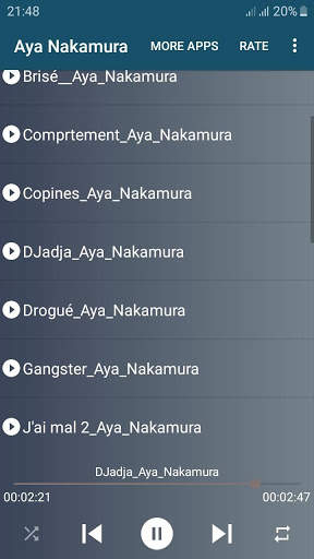 Music Aya Nakamura  sans connexion screenshot 3