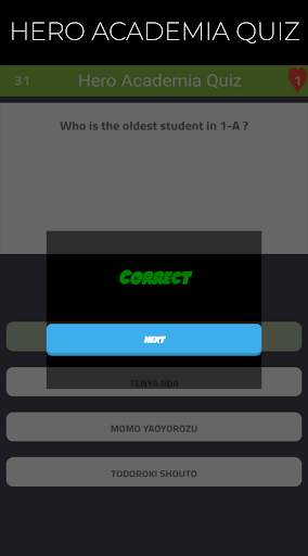 Quiz Game for Hero Academia screenshot 2