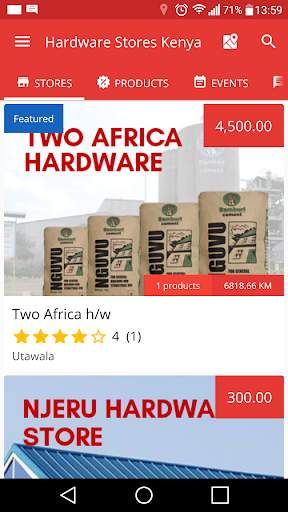 Hardware Stores Kenya स्क्रीनशॉट 2
