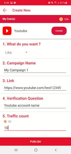 Social Traffic Exchange - Boost Like , View & Subs screenshot 6
