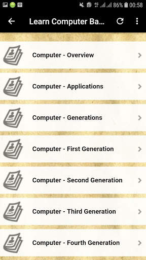 Basics of Computer in English скриншот 3