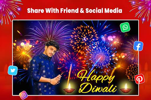 Happy Diwali Photo Frame screenshot 8