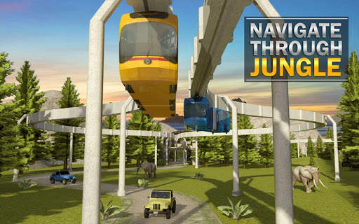 Modern Train Driver Train Game screenshot 20