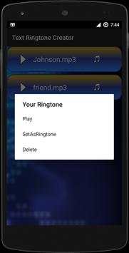 Text Ringtone Creator screenshot 7