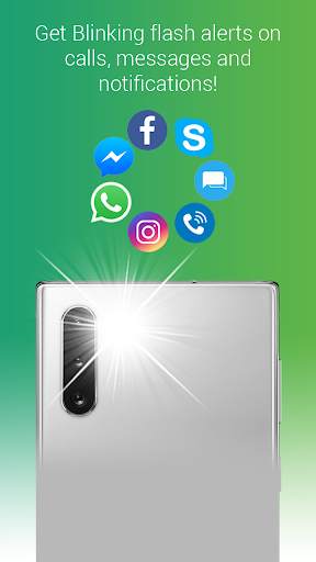 Flash Alerts Pro: Flash blinks on calls & messages screenshot 1