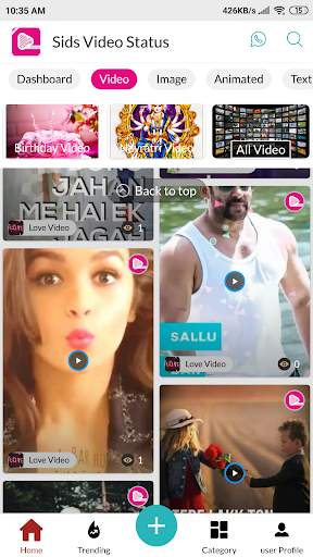 Best lyrical video status & Best DP & Best Quotes screenshot 6