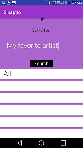 Sinaptro (Music Discovery) screenshot 3