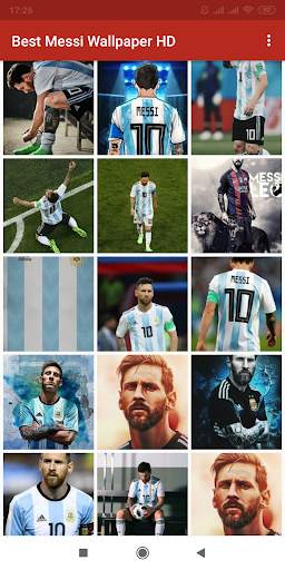 Messi Wallpaper HD скриншот 3