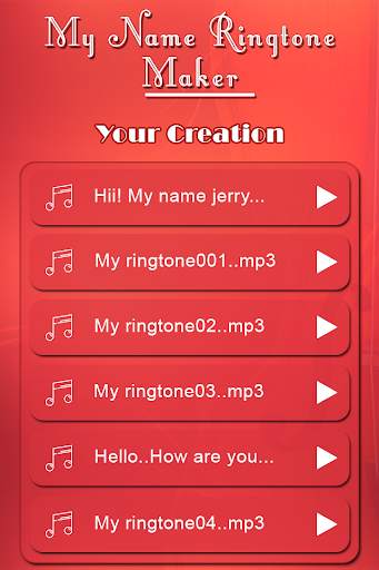 My Name Ringtone Maker screenshot 3