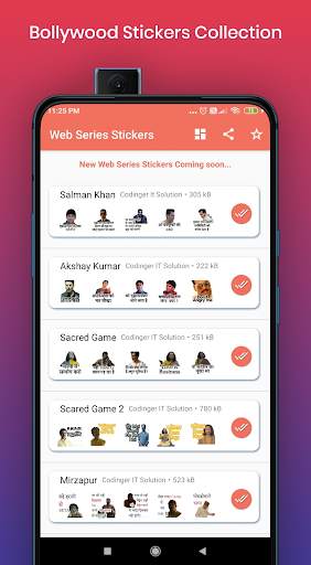 Web Series Stickers screenshot 7