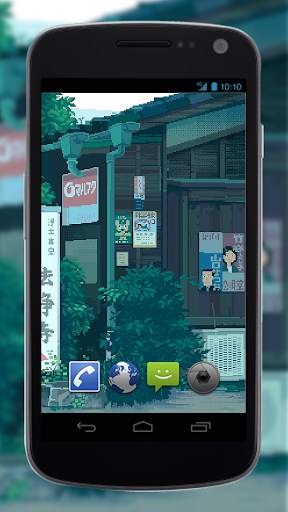 Rain Pixel Art 2D Live Wallpaper screenshot 3