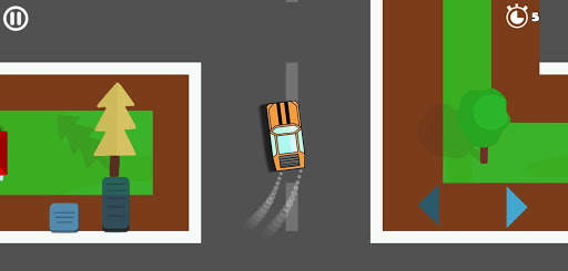 Escape race : 2D car racing screenshot 3