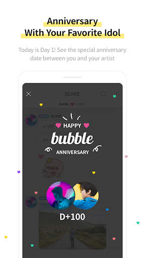 bubble for JYPnation screenshot 6
