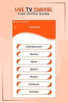 Live All TV Channels Free Online Guide screenshot 2