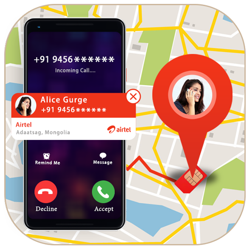Live Mobile Location Tracker - Caller ID Blocker icon
