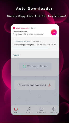 Video Downloader for Mx takatak - No watermark screenshot 6