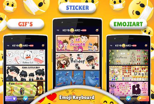 Keyboard : Emoji, Theme & Gifs स्क्रीनशॉट 4