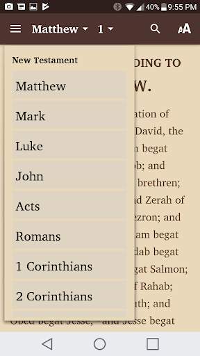Bible App screenshot 1