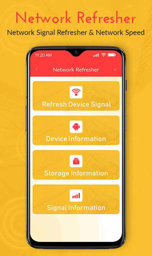 Auto network signal booster - Internet refresher screenshot 2