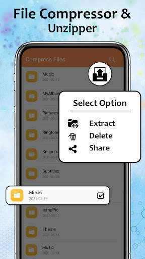 Zip maker File Compressor screenshot 6