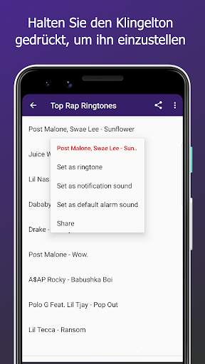 Best Rap Ringtones - Kostenlose Musik Klingeltöne screenshot 3