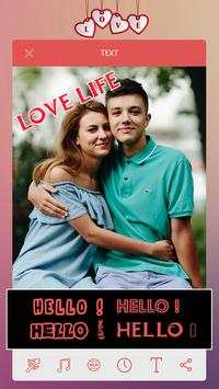 Heart Photos to Video Maker - Love Video Editor screenshot 1