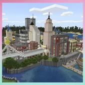 Maps for Minecraft PE Cities icon