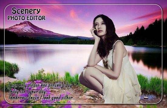Scenery Photo Editor screenshot 3