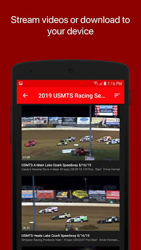 RacinDirt TV screenshot 4