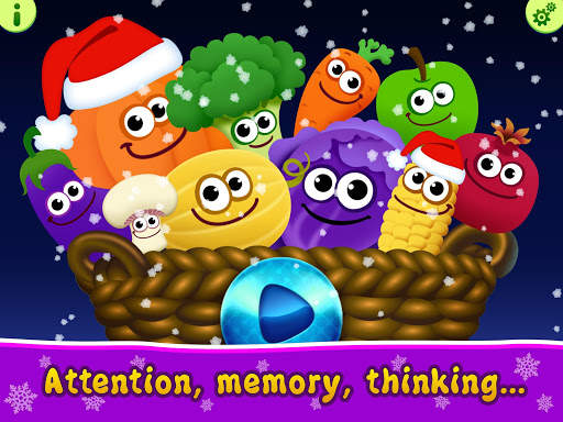 FunnyFood Christmas Games for Toddlers 3 years ol screenshot 7