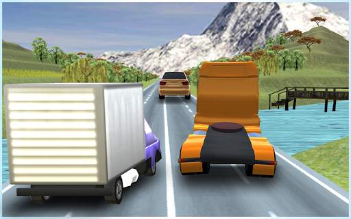 Heavy Traffic Racing 3D screenshot 2