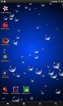 Water drops live wallpaper screenshot 6