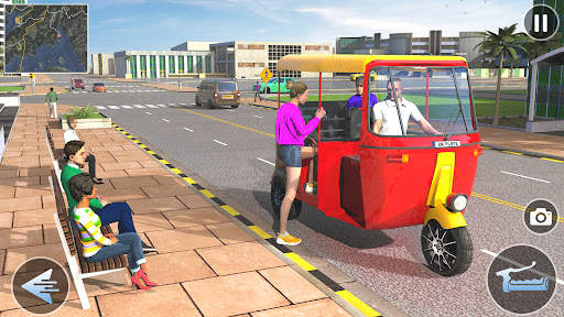 Indian Auto Rickshaw Game screenshot 2