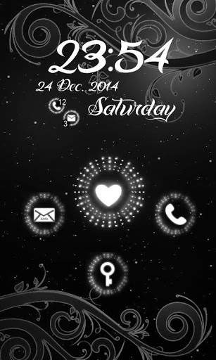 GO Locker Star Heart  (Gray) screenshot 2