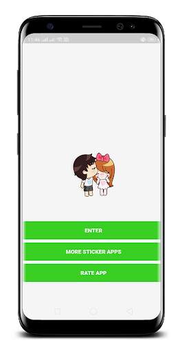 Love Story Stiker for Whatsapp - WAStickerApps screenshot 1