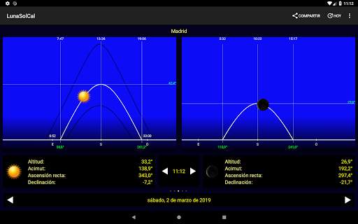 LunaSolCal Mobile screenshot 2