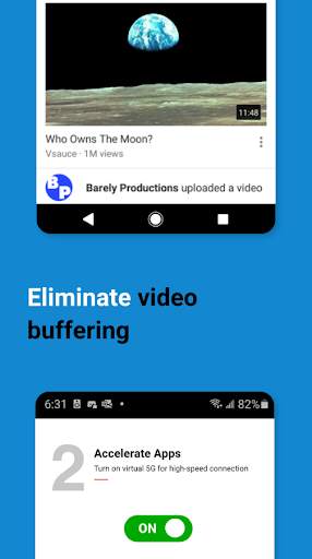 Virtual 5G for Android screenshot 2