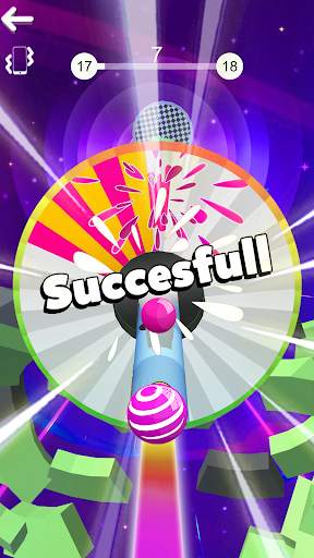 Color Stack Ball 3D: Ball Game run race 3D - Helix स्क्रीनशॉट 5