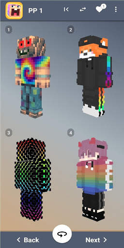 Rainbow Skins Minecraft screenshot 1