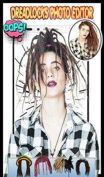 Dreadlocks Photo Editor 3 تصوير الشاشة