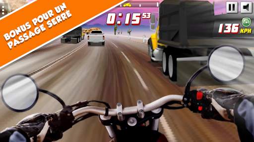 Highway Rider Extreme - Jeu de course de moto 3D screenshot 4
