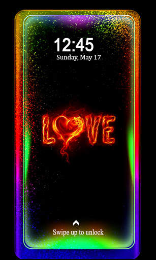 Borderlight Live Wallpaper 2020 & Edge LED Light screenshot 4