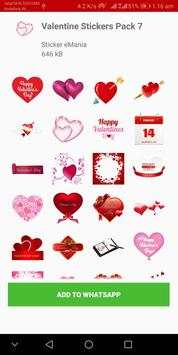 Valentine Stickers For WhatsApp screenshot 12
