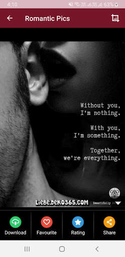 Romantic Pics | Love Pics 💕💋 screenshot 1