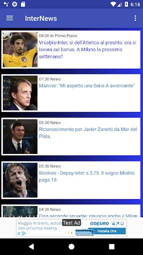 Inter News screenshot 1