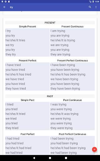 English Verbs screenshot 22