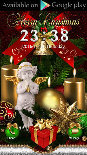 Merry Christmas Go Launcher theme screenshot 5