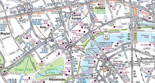 London Tube Map Bus Maps Route screenshot 7