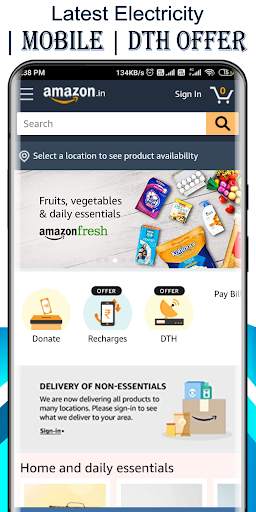 Mobile Recharge App - Online Phone Recharge 3 تصوير الشاشة