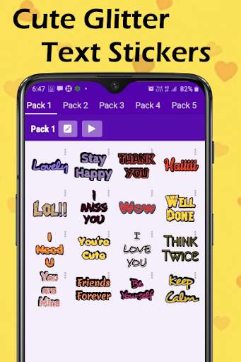Make Animated Text Stickers For WA screenshot 1